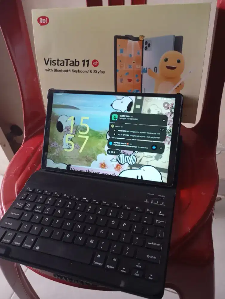 Dijual tablet merek itel, 12GB RAM 128GB ROM