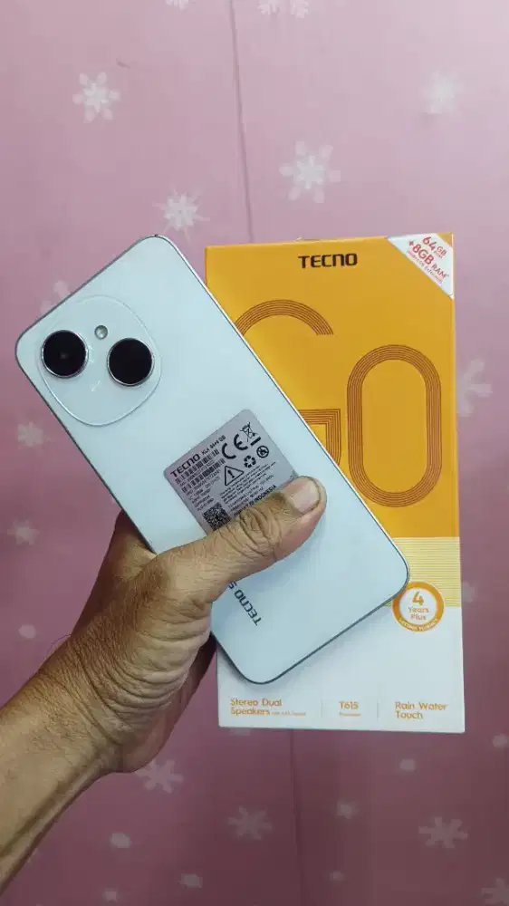 Tecno spark go 1 ram 4+4/64 fullset