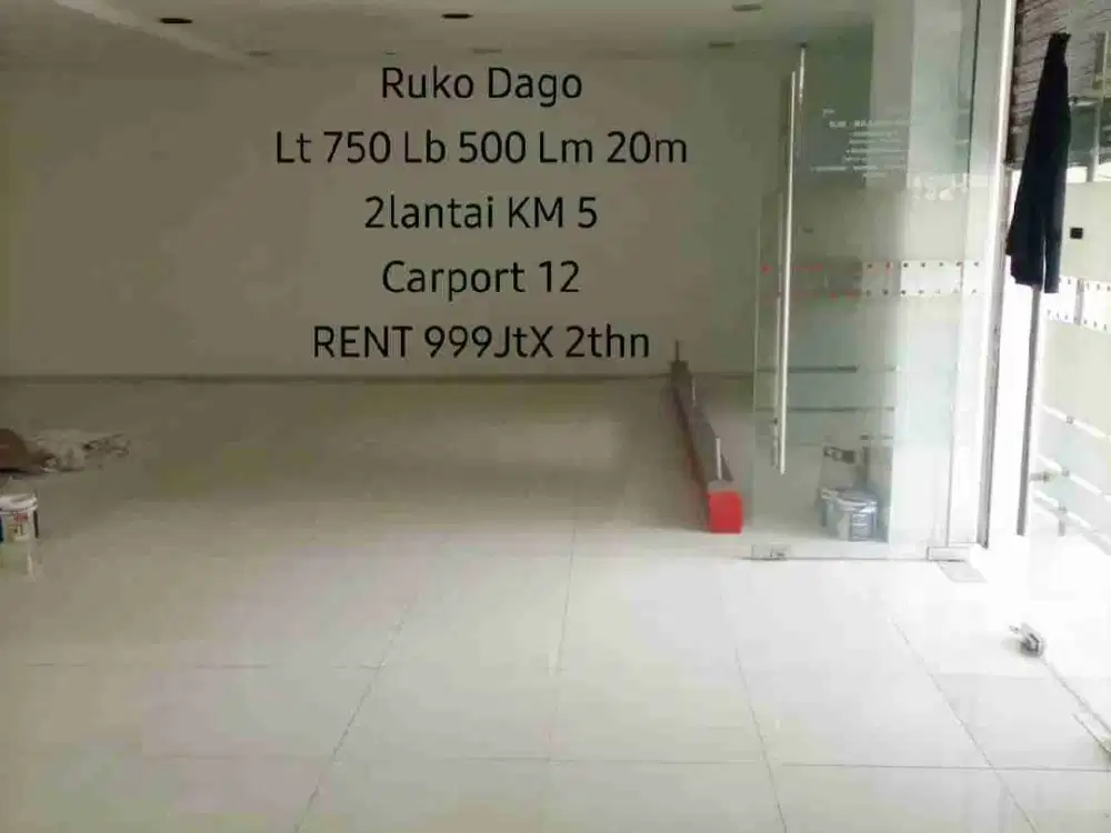 Ruko besar Sekitar Dago