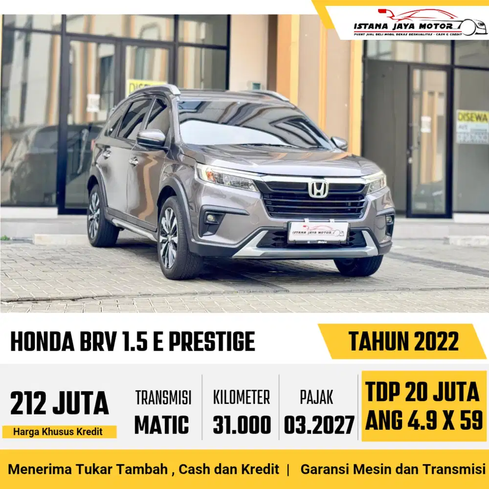 HONDA BRV 1.5 E PRESTIGE 2022