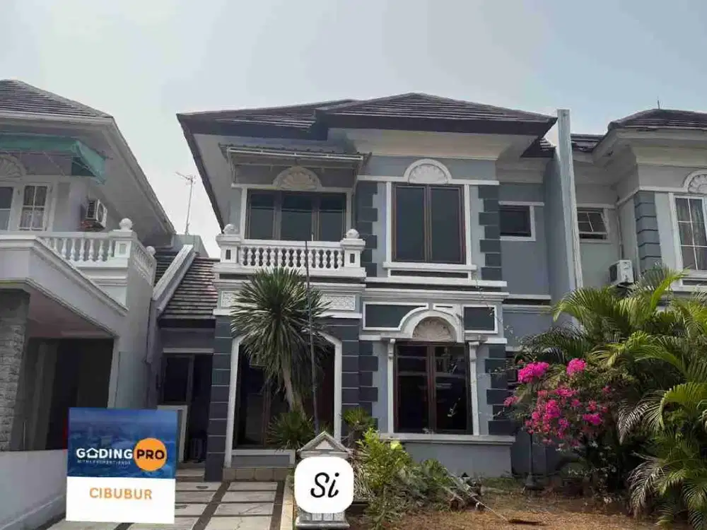 Dijual Rumah Cantik Terawat Dalam Cluster di Kota Wisata