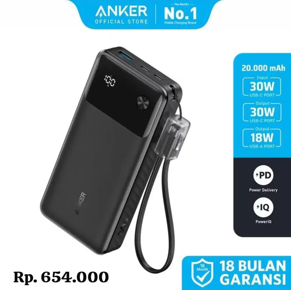 PB ANKER 20000mAh
