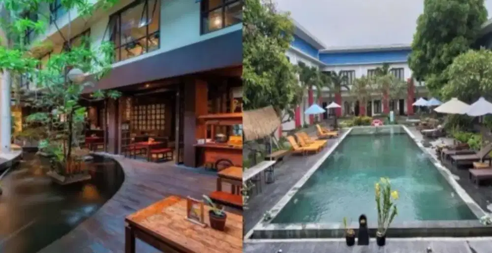 Dijual Hotel Dekat Bandara Kuta Bali 52 Kamar Tidur