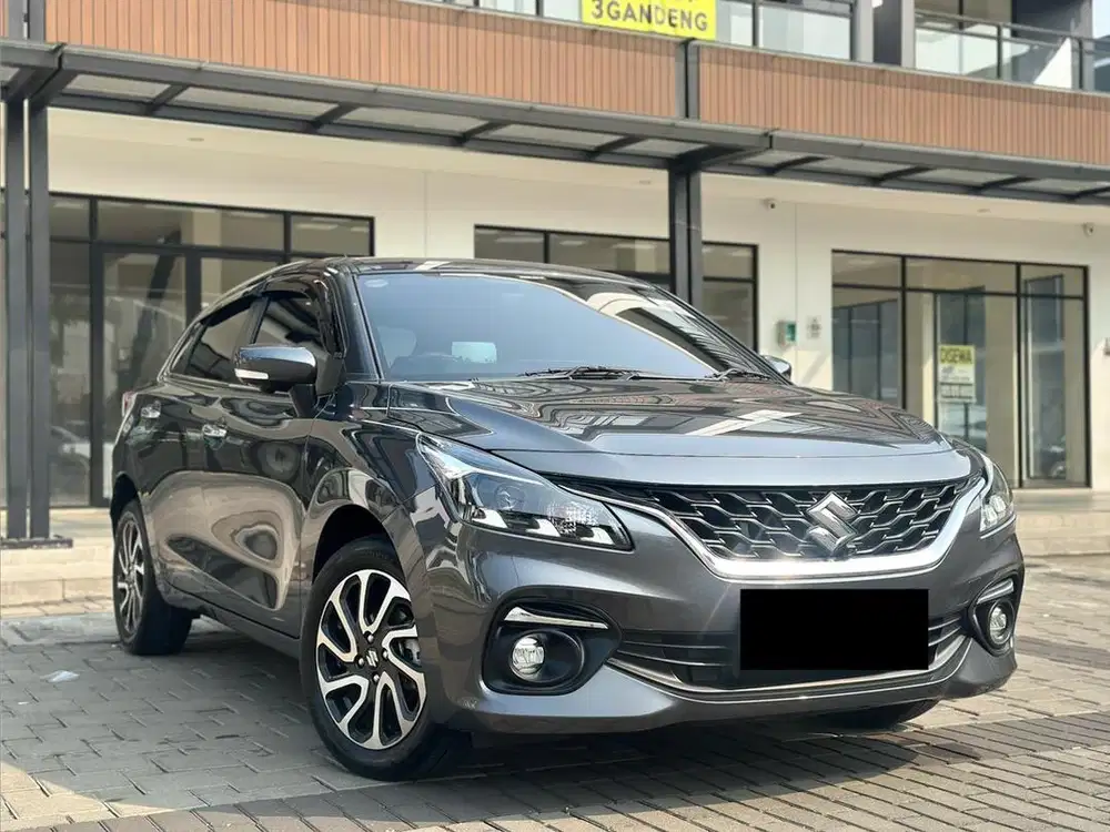 (KM 12 RIBU) SUZUKI BALENO HATCHBACK MATIC TAHUN 2024 ABU-ABU