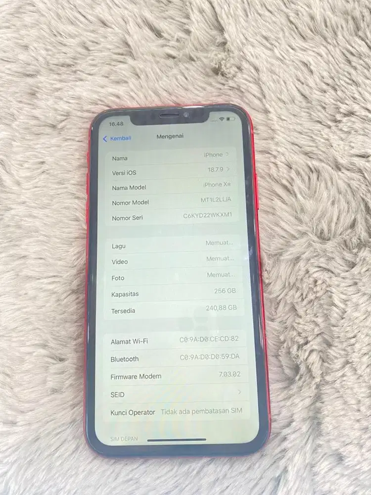 iPhone XR - 256Gb - inter