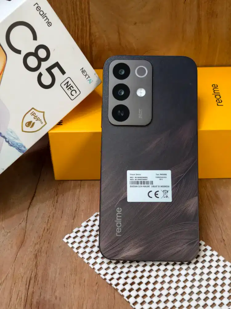 Realme C85 nfc 8/128 second resmi Mei 2027
