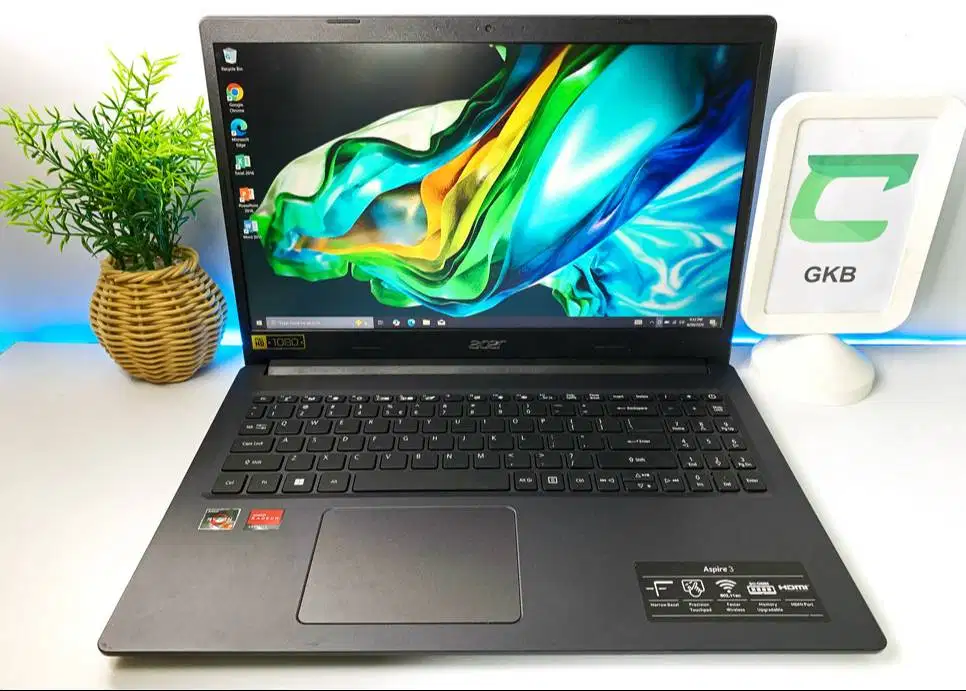 Laptop Acer Ryzen 3 Mulus Ram 8gb Ssd 512gb Lega FHD IPS bodi Like new