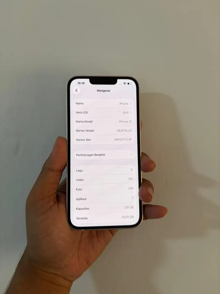 iPhone 13 128Gb inter fullset pink wifi only
