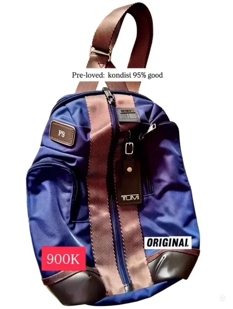 Tas ransel Backpack Merk Tumi Original