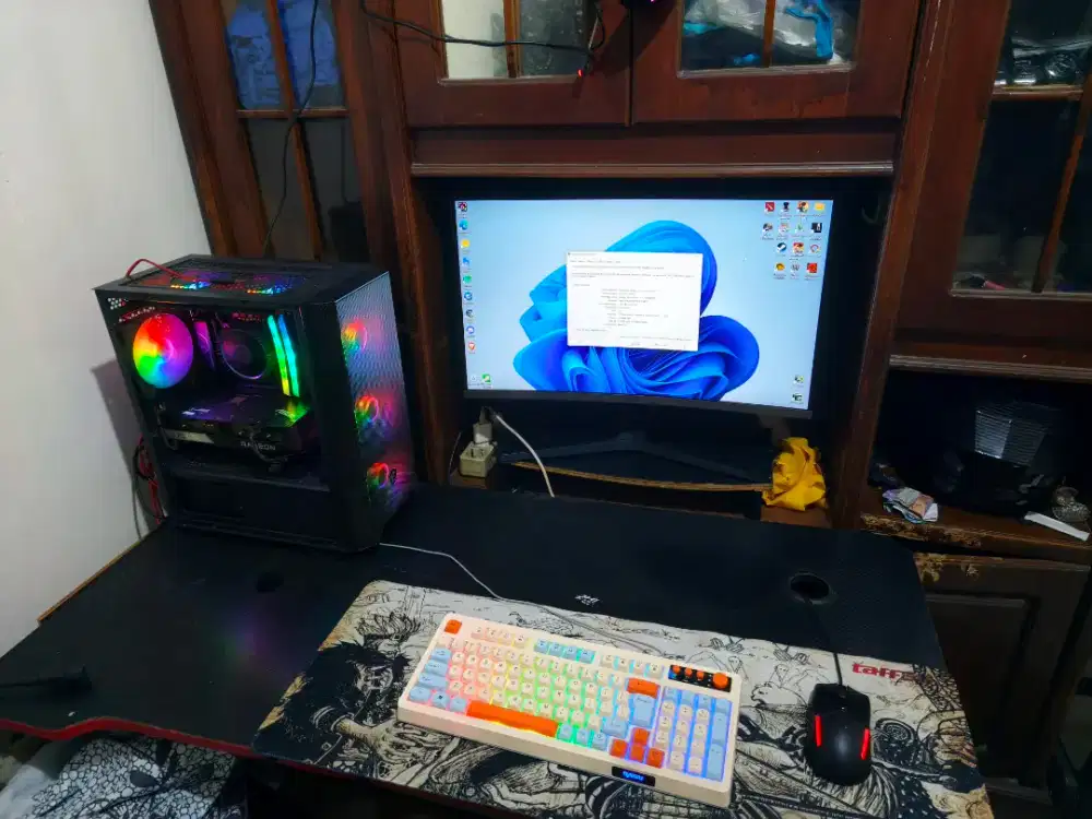 PC GAMING niat jual bserta monitor atau PC only