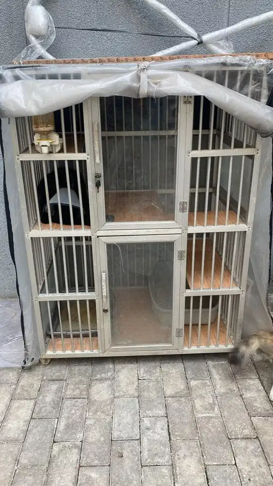 KANDANG KUCING KANDANG KUCING ALMUNIUM