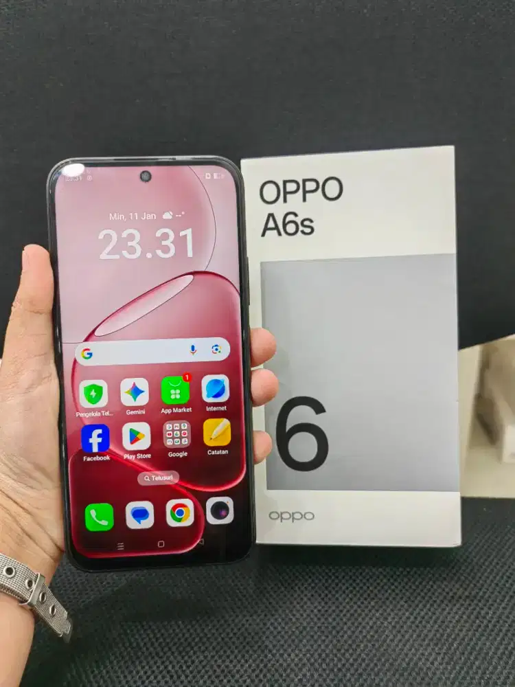oppo A6s 8/128 Fulset ori resmi garansi panjang