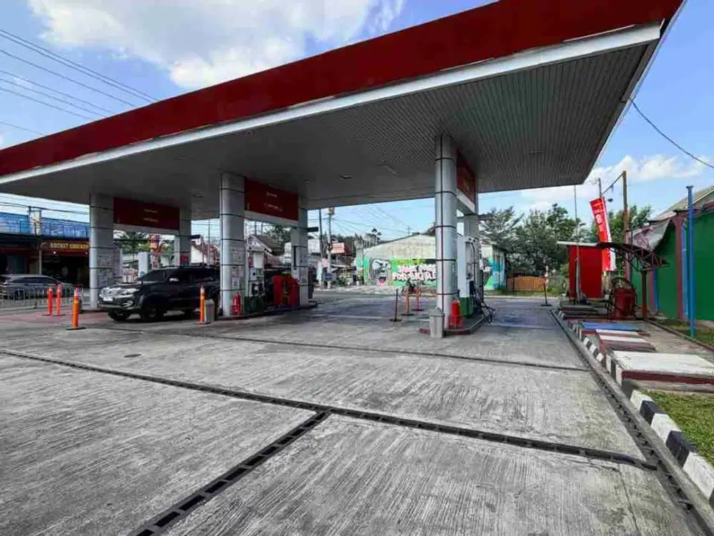 DIJUAL CEPAT..SPBU DAN AREA UNTUK PEMGEMBANGAN DI JALAN KALIURANG KM. 13 NGAGLIK SLEMAN