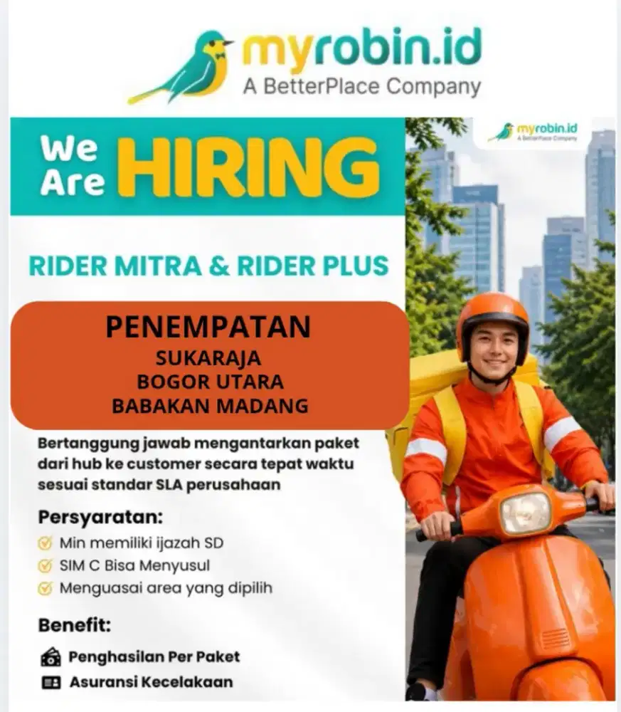 Kurir Motor & Driver Shopee Express