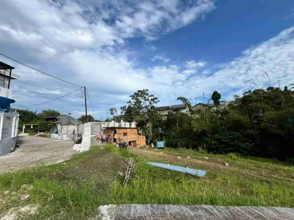 Tanah 590m2 dekat exit tol gadog megamendung puncak