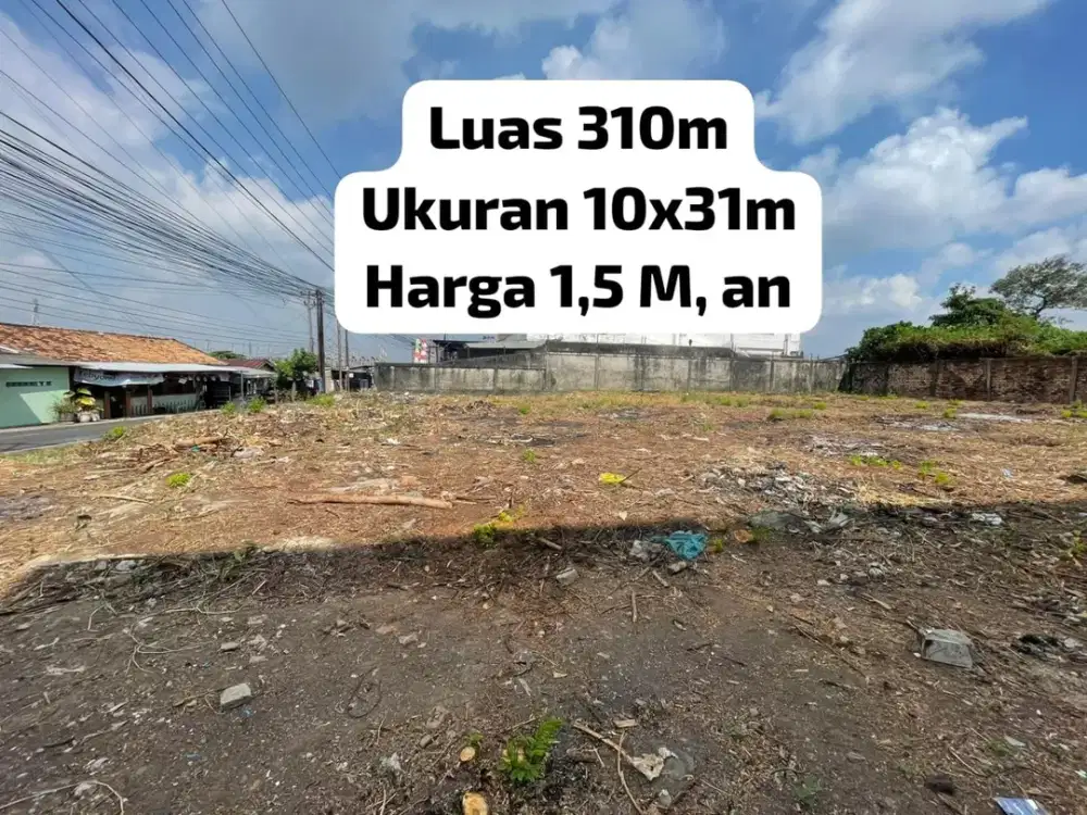TANAH MURAH DAN STRATEGIS ANTI BANJIR KM5