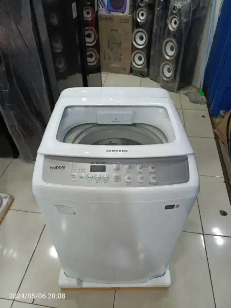 Bisa Cicilan.Samsung mesin cuci 1tabung 7KG WA-70H4200 Dual Wing Tech
