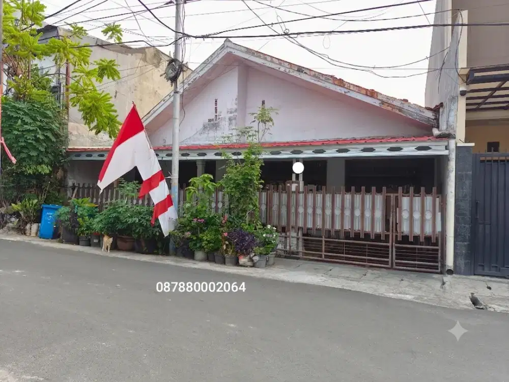 jual cepat Rumah harga dibawah pasaran dekat sma 21 kampus stei unj rawamangun Jakarta timur