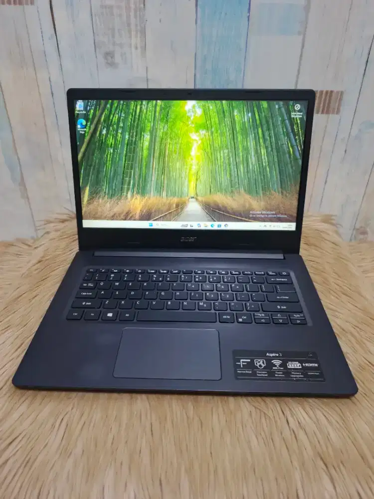LAPTOP SLIM SIAP PAKAI ACER ASPIRE A314-22 AMD 3020E RAM 4 SSD 256