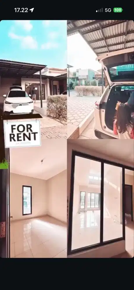 Sewa rumah panorama residence bojongsari