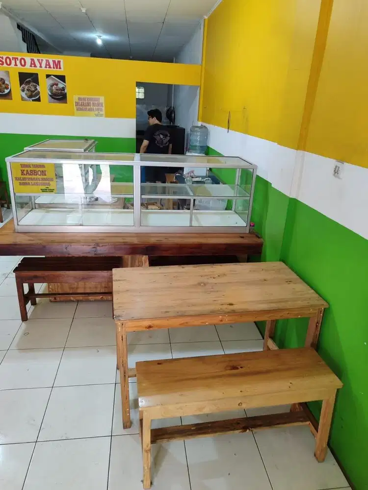 Dijual peralatan ex Warteg baru berjalan 1 th