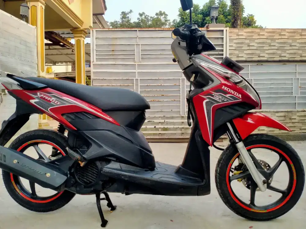 Honda Vario techno lengkap motor sehat keterangan detail dibawah