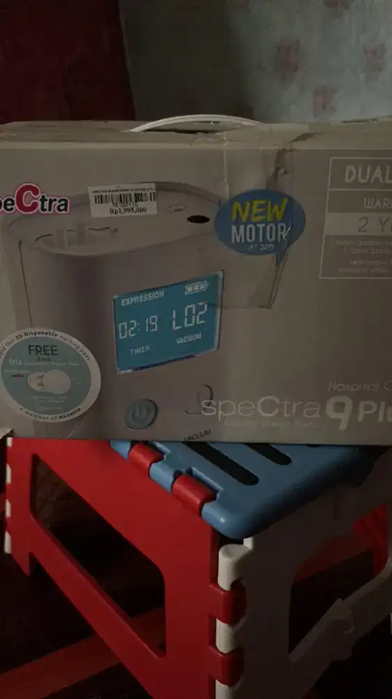 SPECTRA 9 PLUS ELECTRIC BREAST PUMP kondisi mulus & bagus12৷