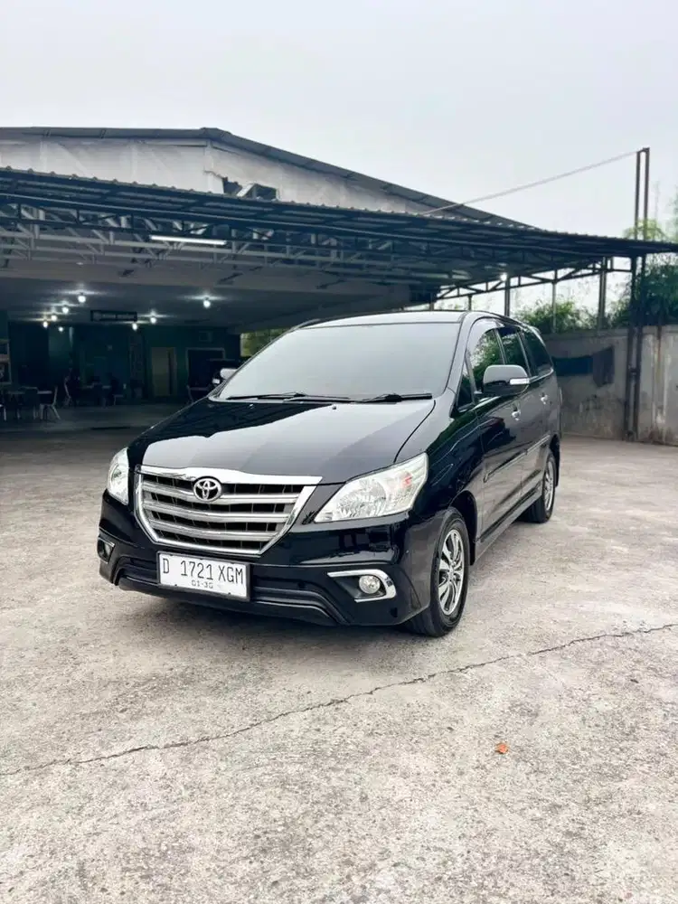 INNOVA V 2.5 DIESEL 2014 AUTOMATIC Km 152 Ribu Servis Ricord