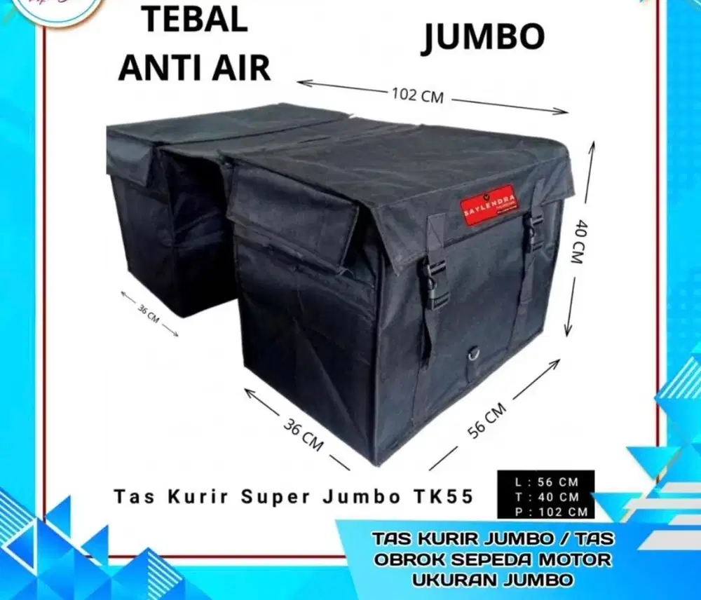 Tas kurir / ranjang angkut barang