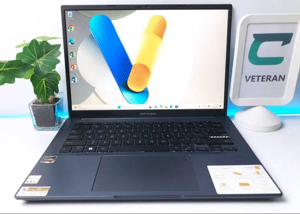 Laptop Asus VivoBook 14 Ryzen 5 5600H Editing Coding Multimedia Lancar