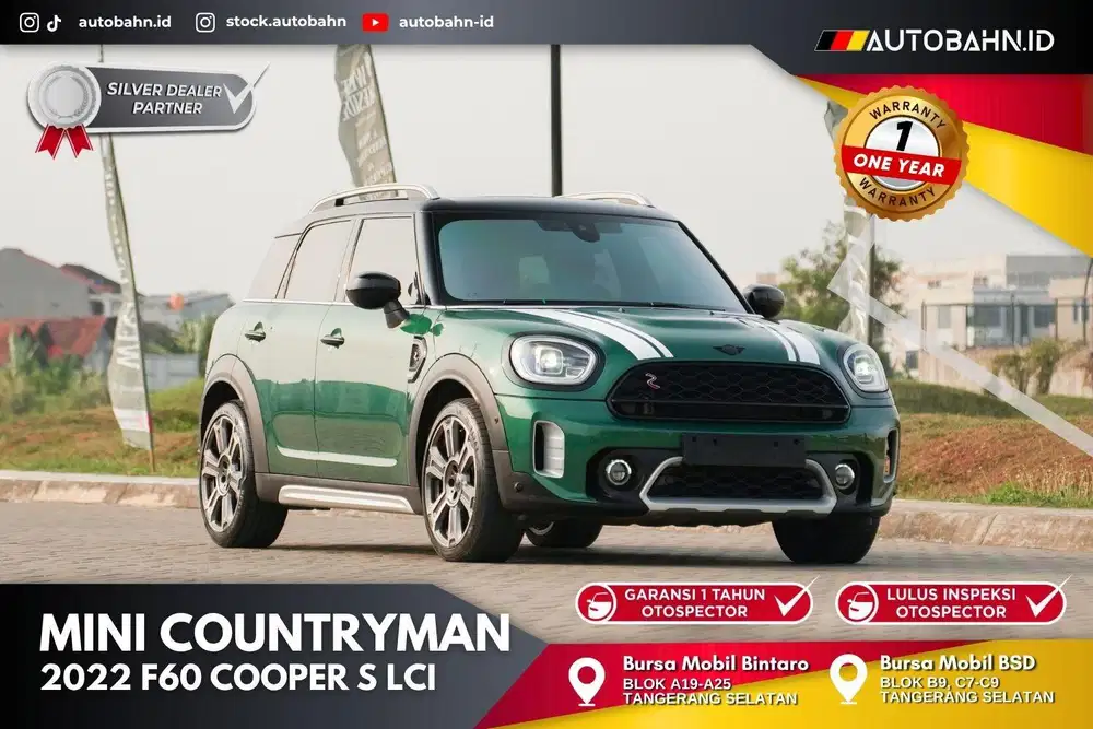 #Team BRG! Mini Countryman Cooper S Facelift 2022 F60 x1 gla200 320i