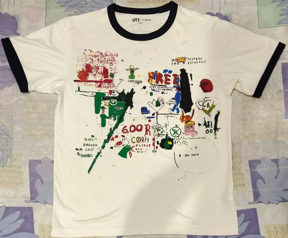 Kaos Uniqlo - Jean-Michel Basquiat - To be titled