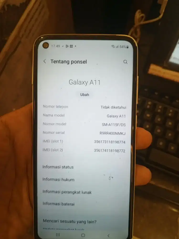 Samsung a 11 3/32