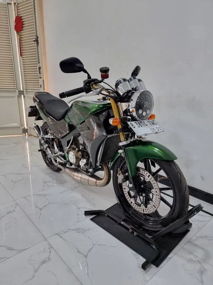 Full modif Kawasaki Ninja R Convert Ninja SS 150 Super kips