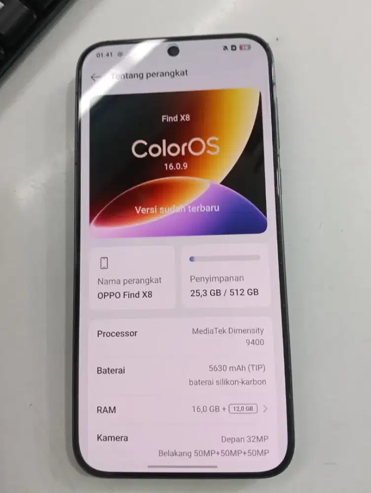 Oppo find x8 16/512