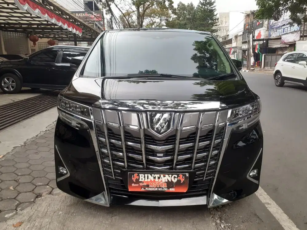 ALPHARD G 2.5 AT 2018 BLACK / MODEL THN 2019 [BINTANG MOTOR]