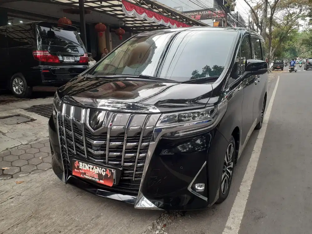 ALPHARD G 2.5 AT 2018 BLACK / MODEL THN 2019 [BINTANG MOTOR]