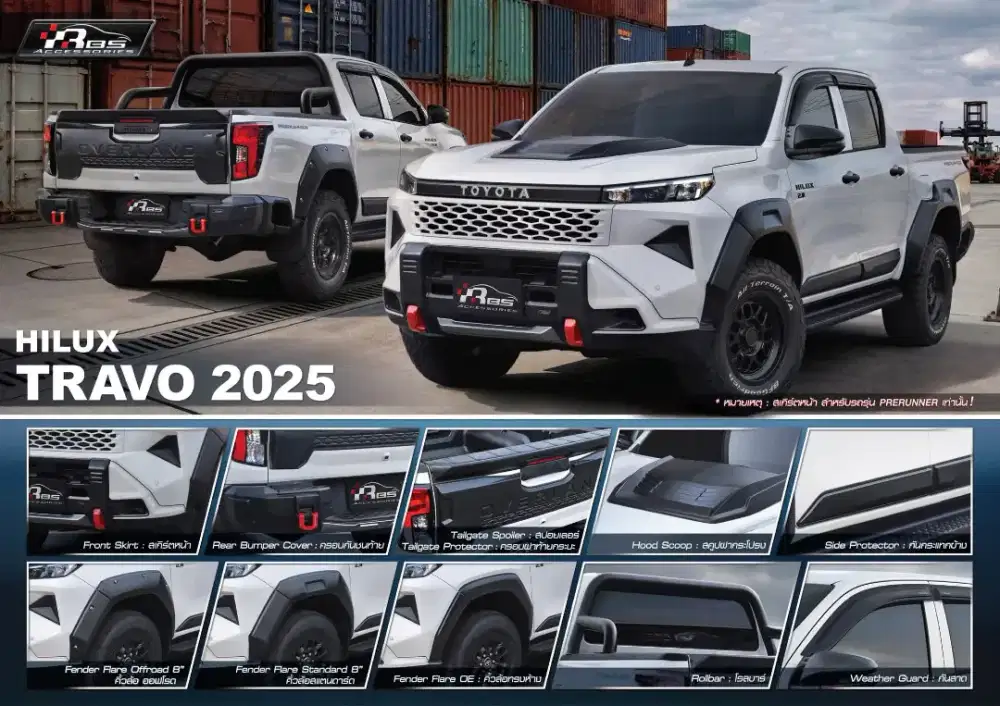 Bodykit RBS Toyota All New Hilux Travo