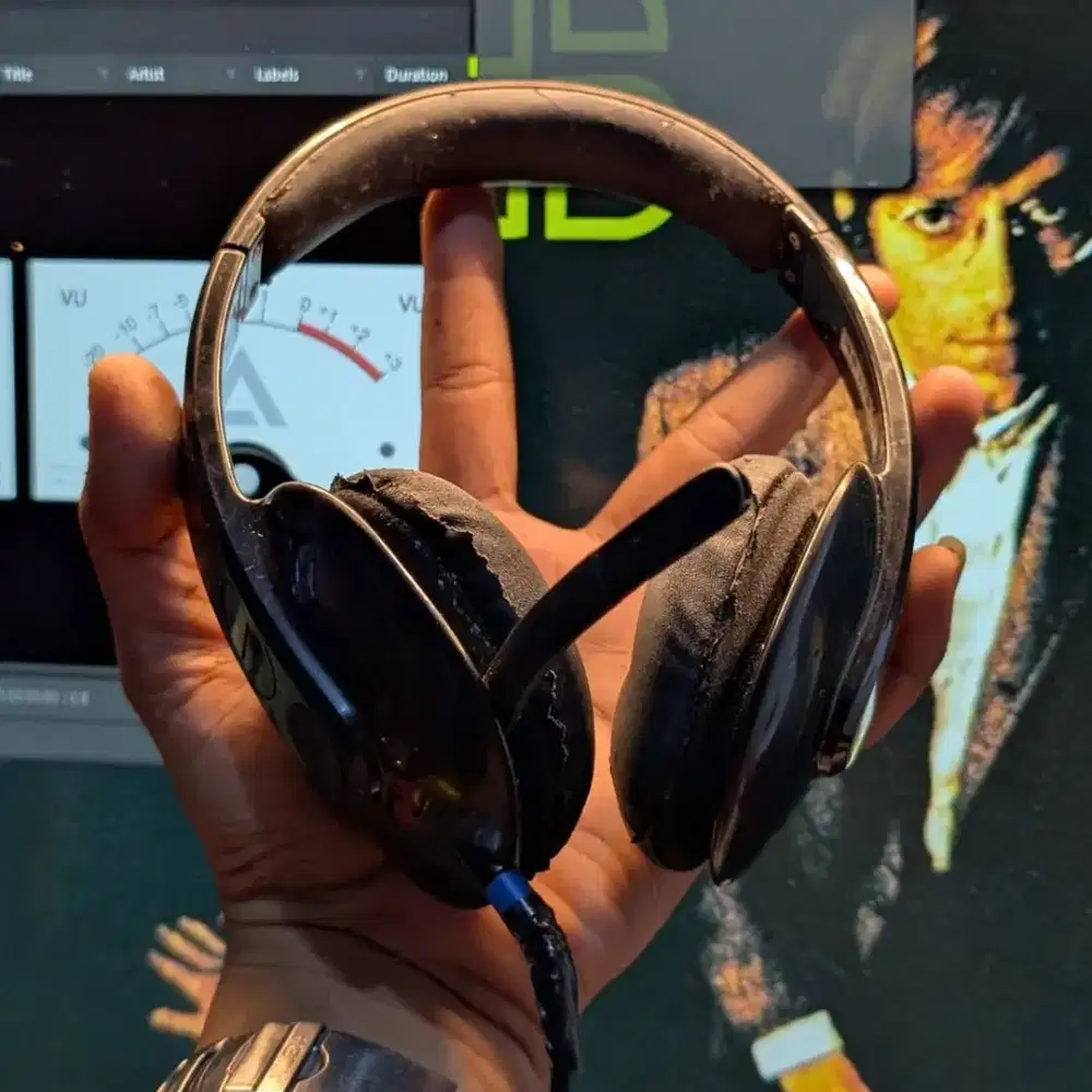 Headphone Headphones Headset From Logi Logitech H540 USB