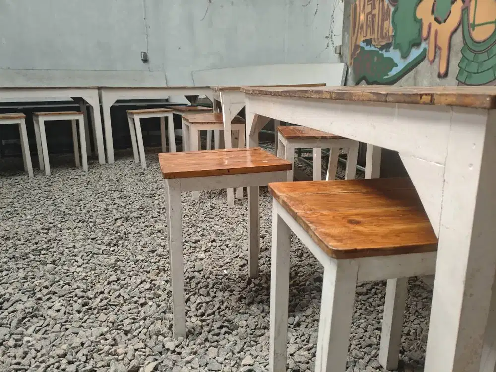 Meja & Kursi (Borongan) untuk usaha F&B