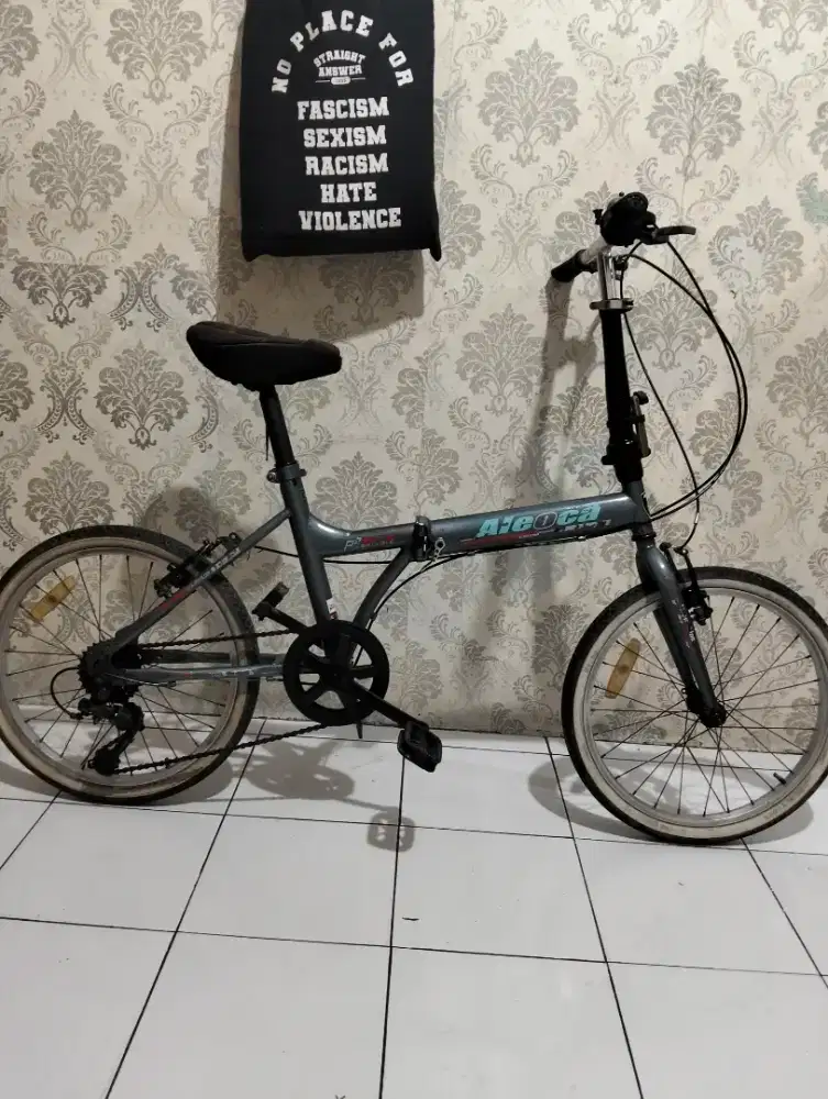 Sepeda lipat ukuran 20 untuk umur 5 sampai 15 tahun
