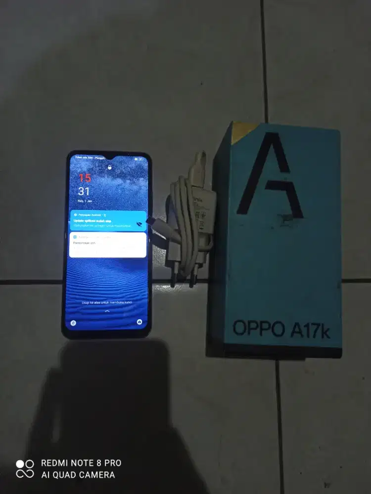 oppo a17k fullset