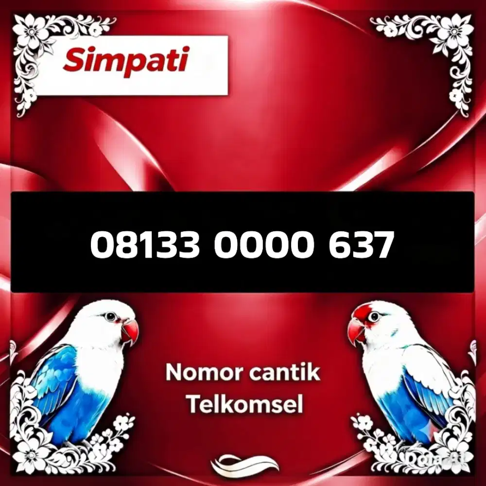 Nomor cantik simpati Telkomsel super