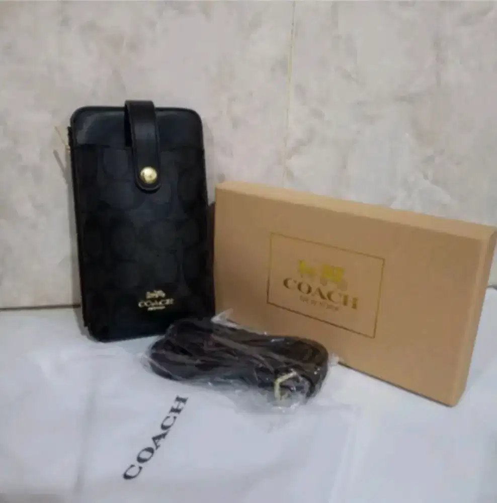 Sling bag coach (New/baru)mewah,elegant,cantik