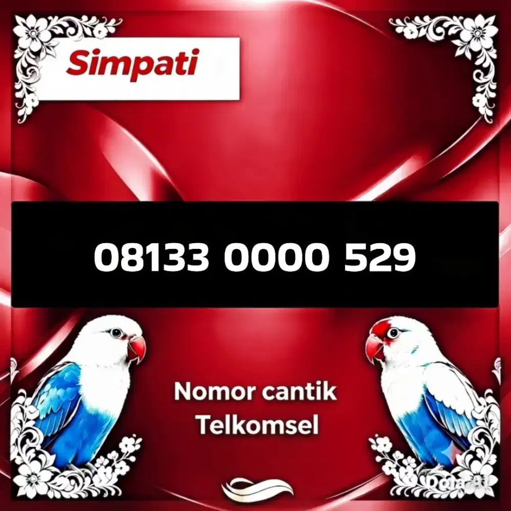 Nomor cantik simpati Telkomsel