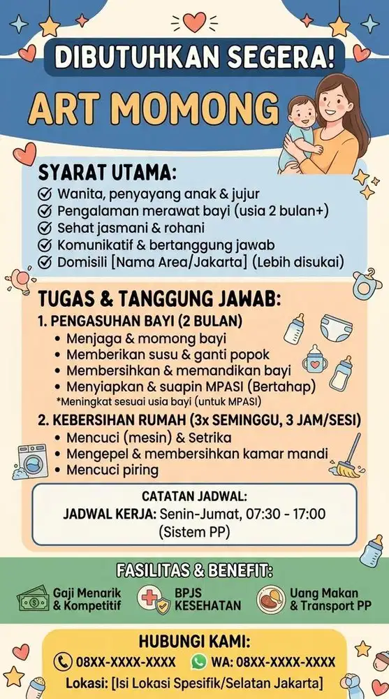 LOWONGAN ART MOMONG