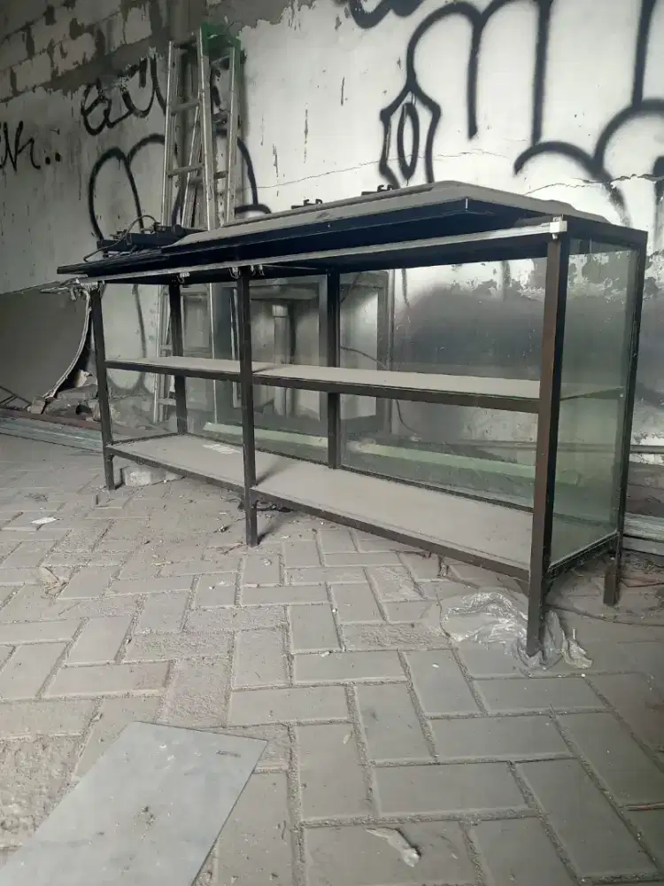 Etalase 180x35x80cm