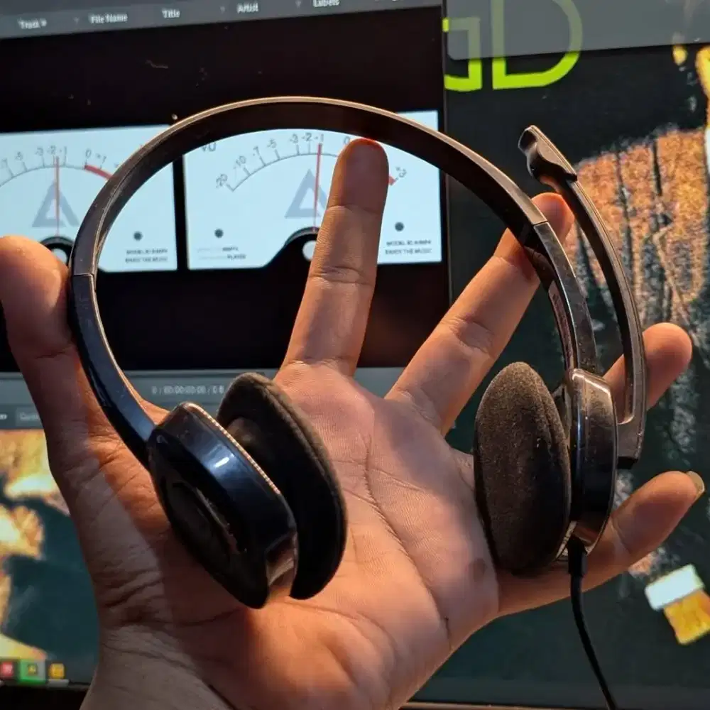Headphone Headphones Headset From Logi Logitech H151 Jack 3,5mm
