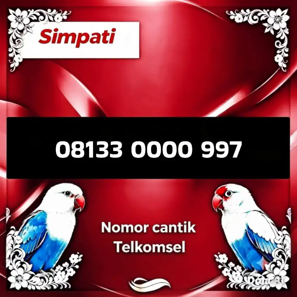 Nomor cantik simpati Telkomsel