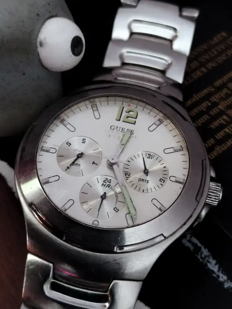 Jam tangan guess steel original